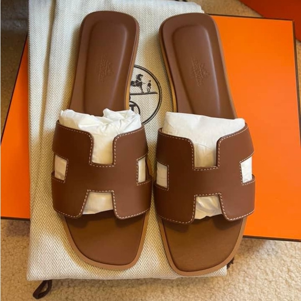 Hermes Oran sandals